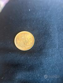 2 monete da 20 lire del 1981 ramo