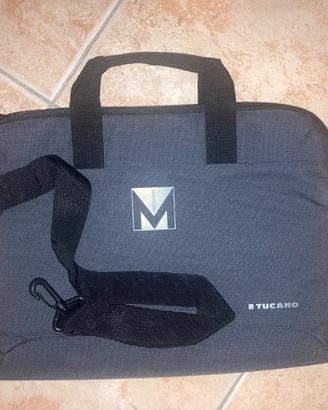 Borsa porta PC Tucano grigia (come nuova)