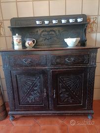  Credenza  Antica Intagliata - '800/'900
