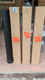 Tubi coibentati acciaio inox neri