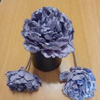 Fiori con paillettes