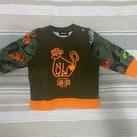 Felpa bambino Diesel multicolore taglia 12 mesi