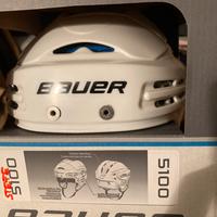 Casco hockey Bauer bianco 5100