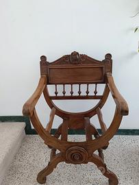 Sedia Savonarola - fine '800/inizio '900