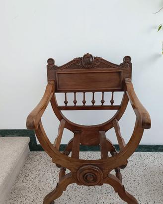 Sedia Savonarola - fine '800/inizio '900