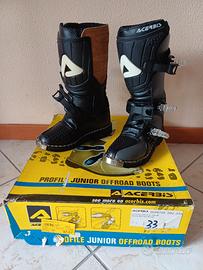 stivali Acerbis fuoristrada bambino