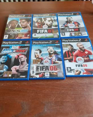 sei giochi Playstation2 
