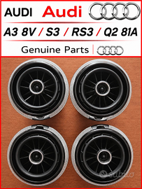 BOCCHETTE ARIA CRUSCOTTO AUDI A3 8V S3 RS3 Q2 81A