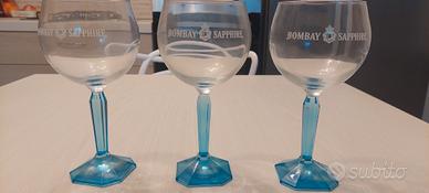 calici vetro Bombay Sapphire