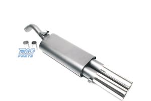 SILENZIATORE DI SCARICO PER VOLKSWAGEN VW GOLF II 