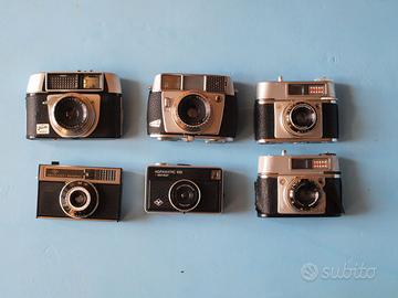 Sei fotocamere a pellicola difettose