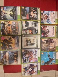 lotto di 13 giochi xbox 360