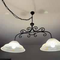 Set lampadari rustici