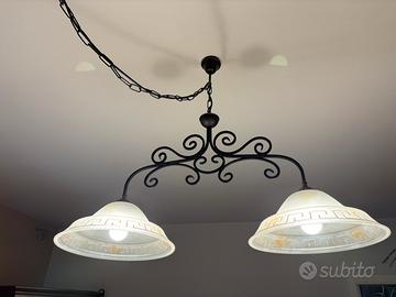 Set lampadari rustici