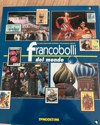 Francobolli del mondo collezione