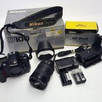 Nikon reflex D100 con ottica 18-200 Dx