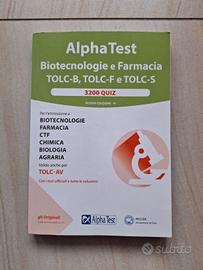 Alpha Test (3200 quiz) per Biotecnologie e Farmaci