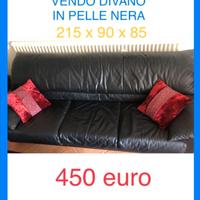 DIVANO IN PELLE
