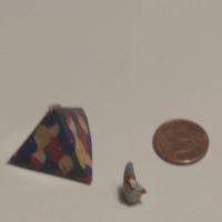 Piccolo gnometto in ceramica