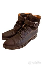 Stivaletti Massimo Dutti Uomo – Pelle con camoscio