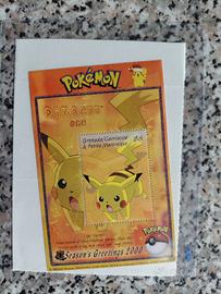 Pokemon francobollo originale