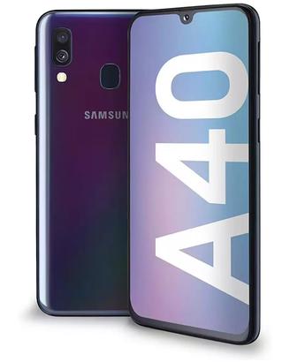 Samsung Galaxy A40 SMA405FN/DS 64GB Black - Nuovo