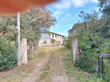 Fabbricato con terreno a Gonnosfanadiga