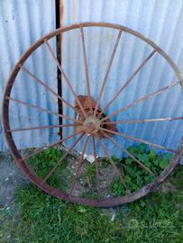 ruote in ferro d'epoca 