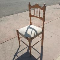  set di 4 sedie in legno dal design classico