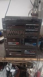 HIFI PHILIPS VINILE CASSETTE CD