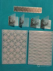 FUSTELLE GOFFRATURA EMBOSSING CARTA