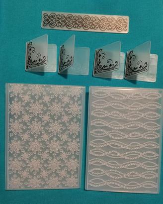 FUSTELLE GOFFRATURA EMBOSSING CARTA