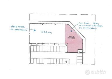 Immobile di 534 m² con 2 locali a Reggio Emilia