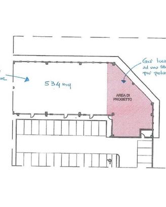 Immobile di 534 m² con 2 locali a Reggio Emilia