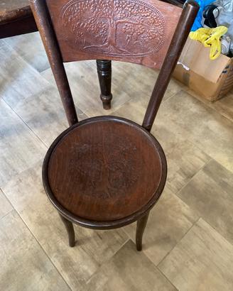 Sedie vintage stile thonet fine 800