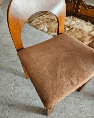 Set 2 sedie arcadia di saraceni legno