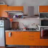 cucina lineare con forno 