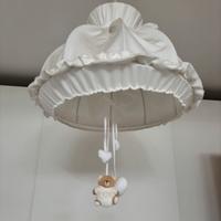 NANAN lampadario Tato con copertura in cotone