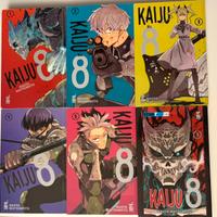 Kaiju No.8 Volumi 1-5 + Discovery edition