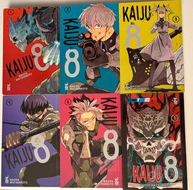 Kaiju No.8 Volumi 1-5 + Discovery edition