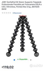 JOBY  GorillaPod 5K Stand treppiede professionale
