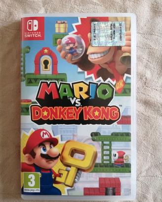 Mario vs donkey kong switch