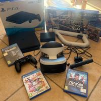 Playstation 500 GB + VR + FUCILE