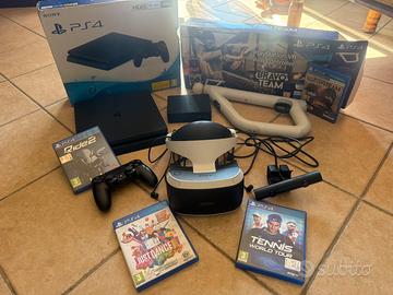 Playstation 500 GB + VR + FUCILE