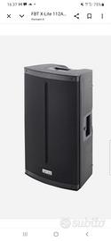 coppia casse fbt 112 xlite nuove
