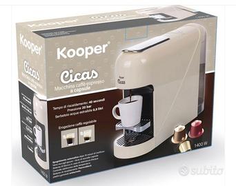 Macchina Caffè Espresso Kooper Cicas a capsule 