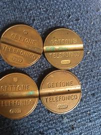 4 Gettoni Telefonici