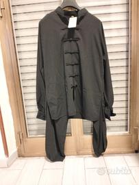 Abito Tai Chi nero Tg. L