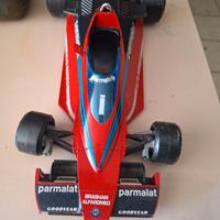 Modellino auto Burago Barbham Parmalat Alfa Romeo