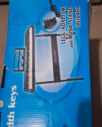 Tastiera Bontempi Digitale 61 Tasti con Supporto